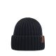 Beam Merino Wool Beanie Black