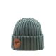 Björn Merino Wool Beanie Fog Green