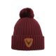 Caribou Merino Wool Beanie – Dark Red